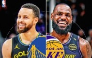 万众瞩目！NBA官方晒出詹库海报为湖勇大战预热！